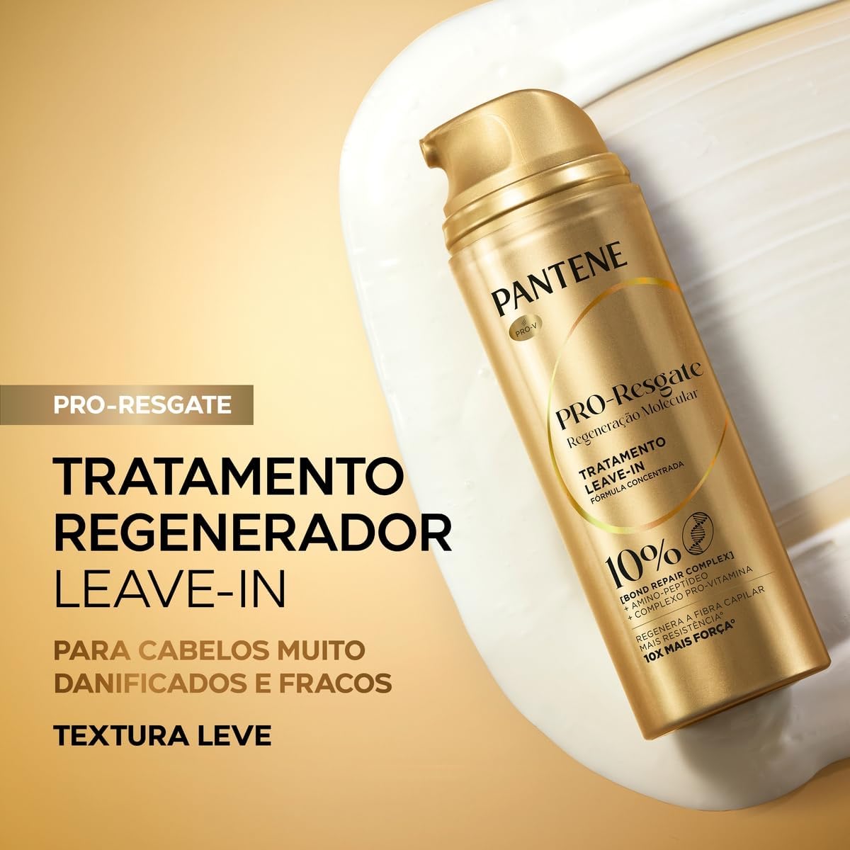Pantene PRO-Resgate Regeneração Molecular Tratamento Leave-In 150 ml - Imagem 5