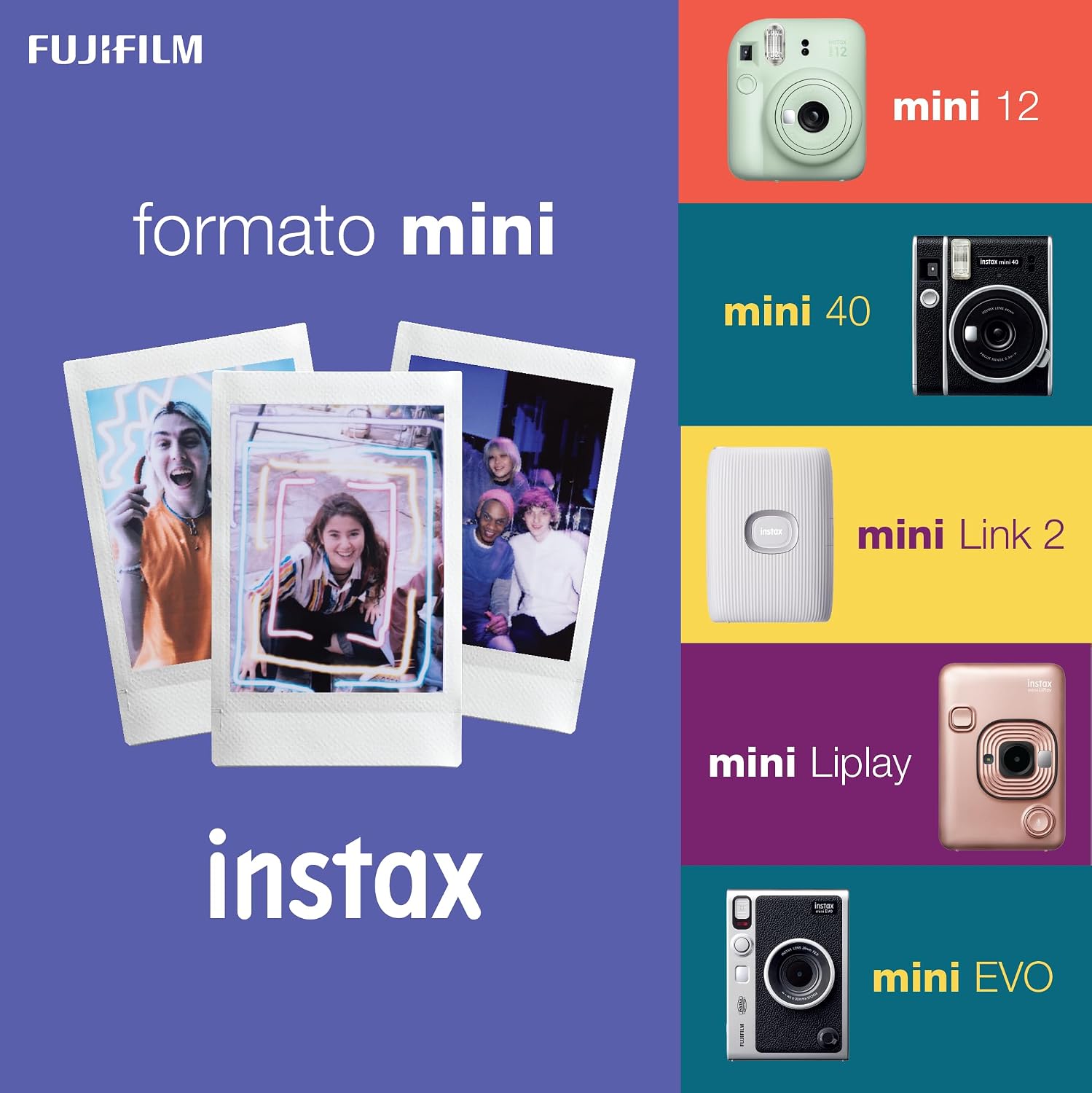 Filme Instax Mini Sky Blue com 10 Fotos, Fujifilm - Imagem 8
