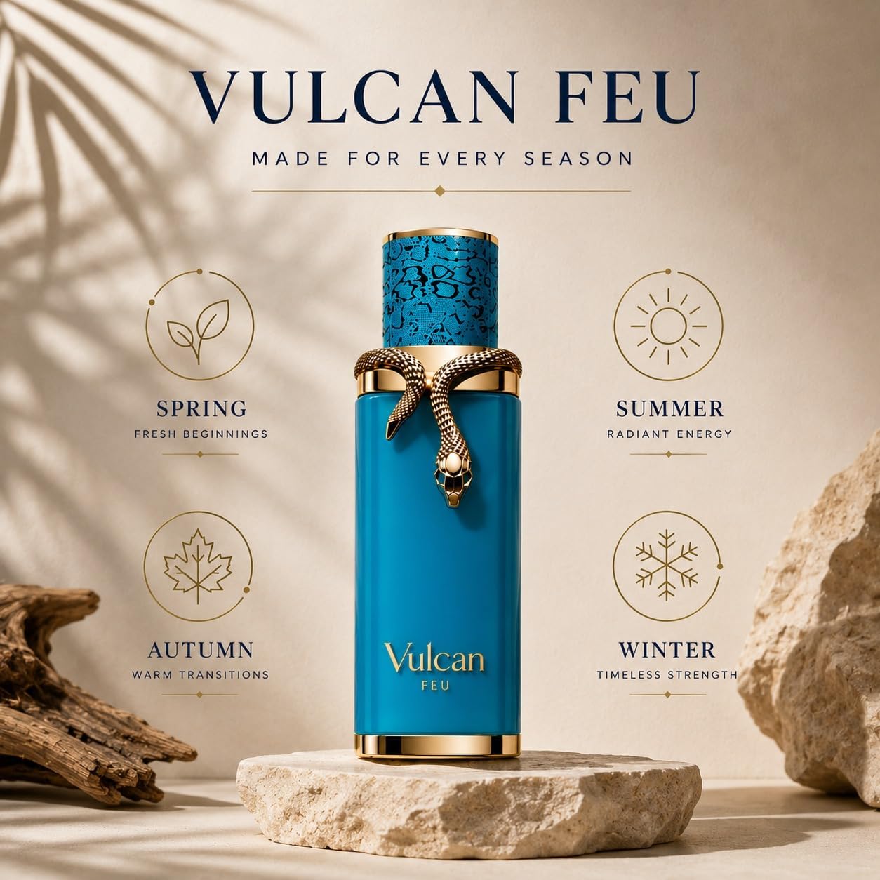 Perfume French Avenue Vulcan Feu eau de parfum 100 ml - Imagem 6