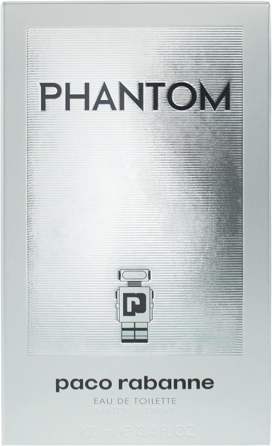 Perfume Masculino EDT Phantom, Cinza, Paco Rabanne, 100 ml - Imagem 3