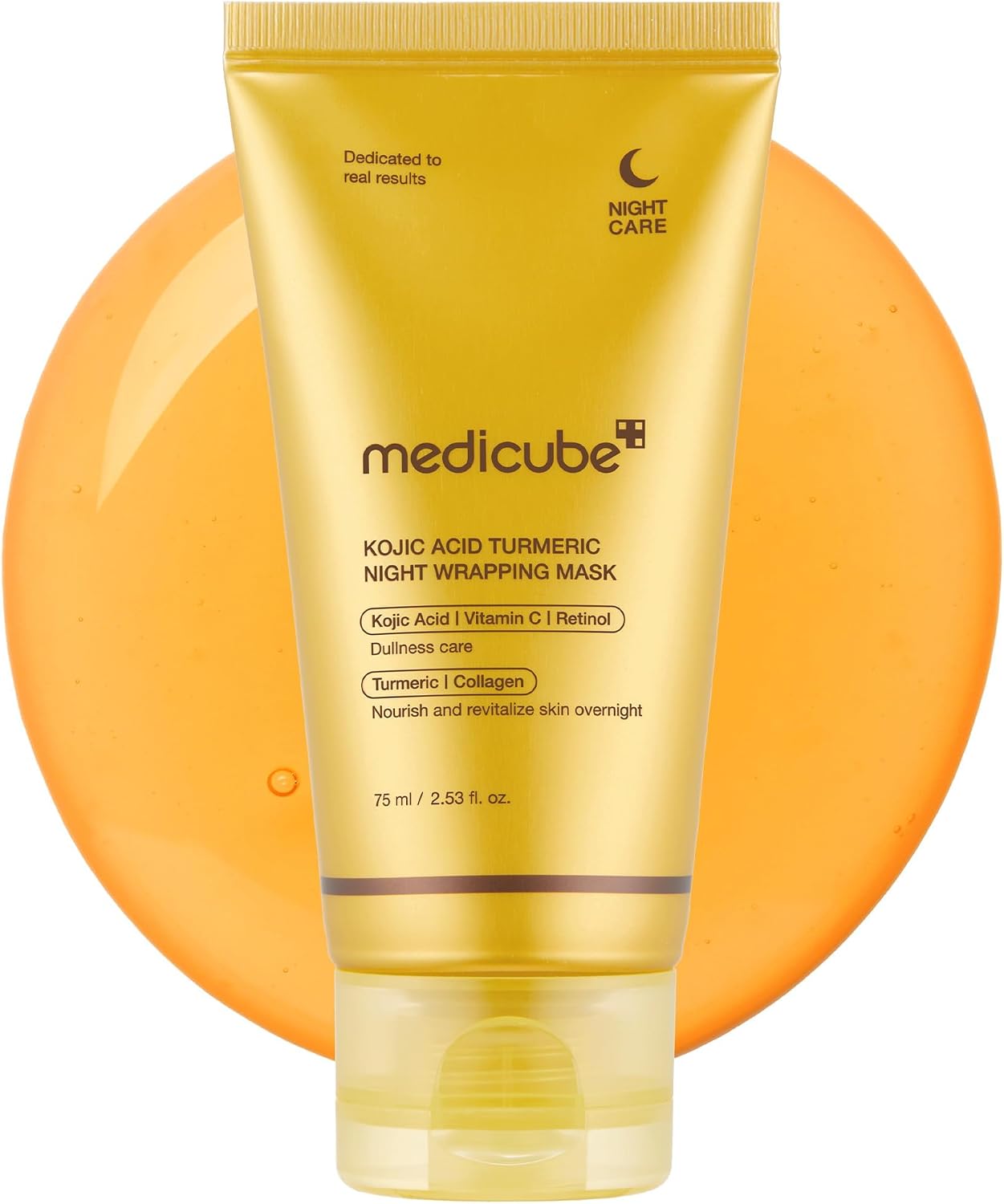 KOJIC ACID TURMERIC NIGHT WRAPPING MASK 75ml - Imagem 2