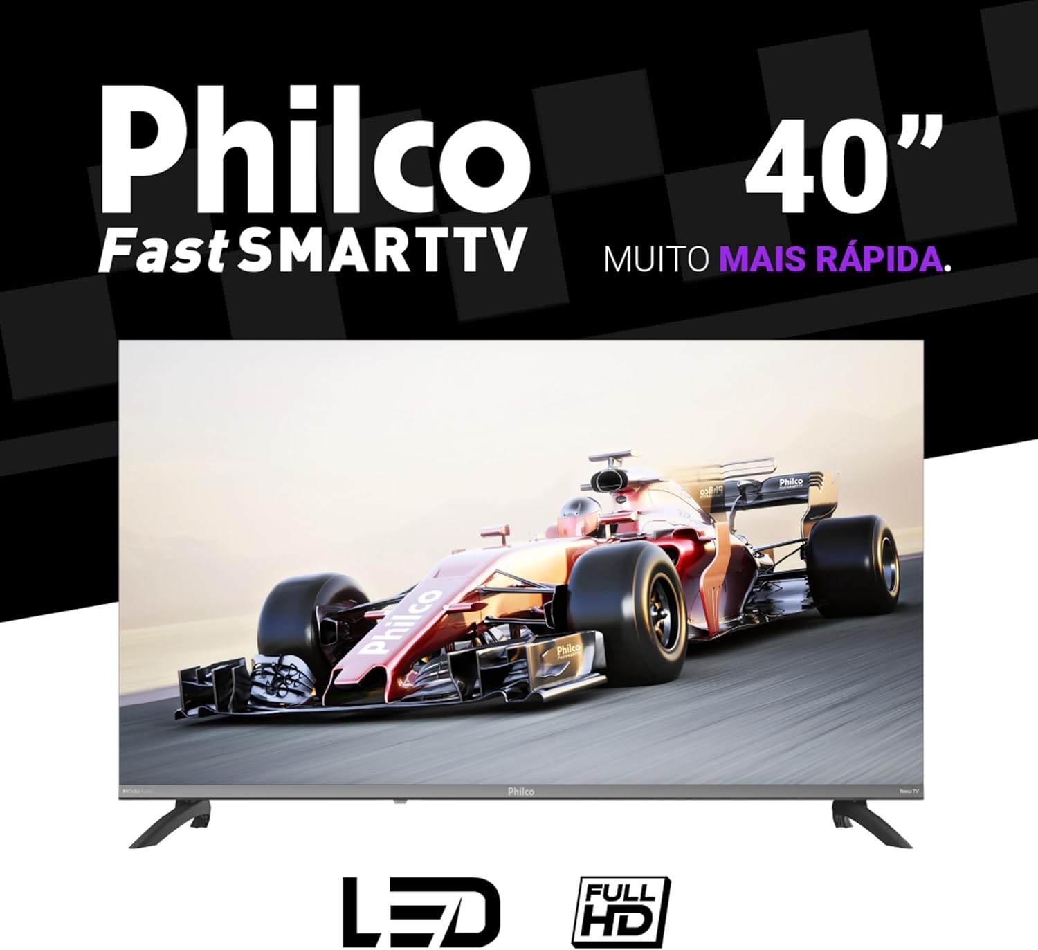 Smart TV 40" Philco Roku TV HDR10 Dolby Áudio P40CRA - Imagem 11