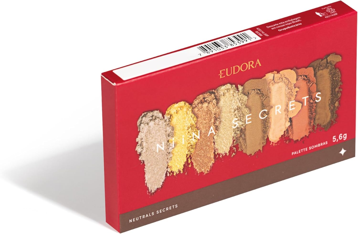 NIINA SECRETS PALETA SOMBRAS NEUTRALS 5,6g - Imagem 5