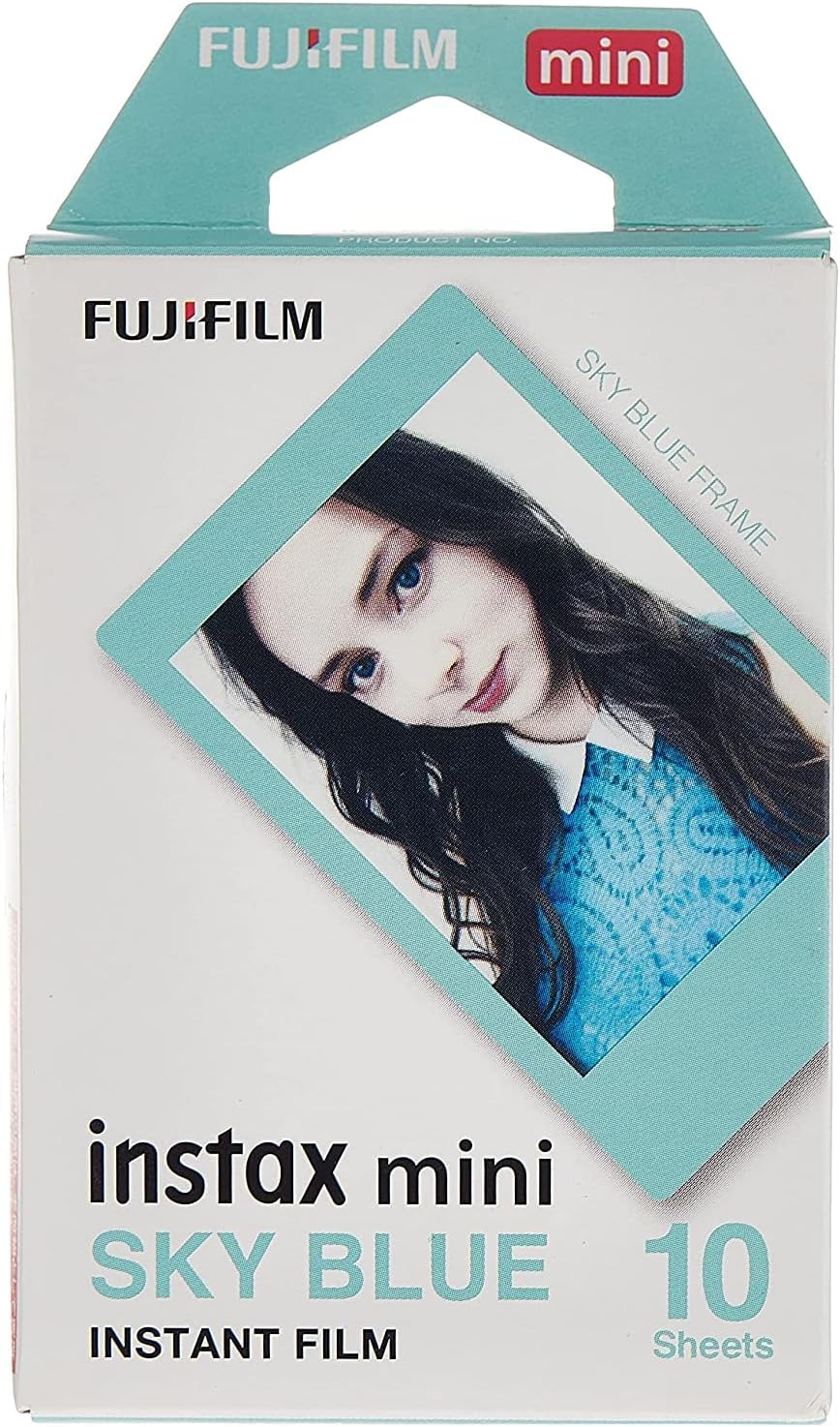 Filme Instax Mini Sky Blue com 10 Fotos, Fujifilm - Imagem 2
