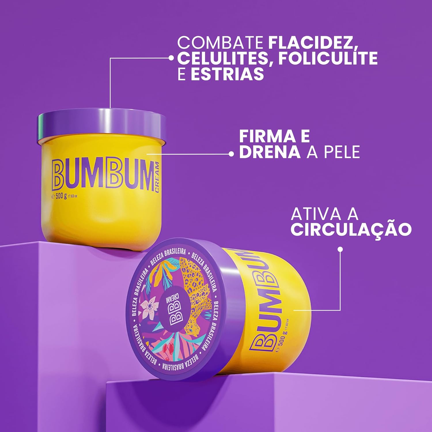 Beleza Brasileira Bumbum Cream 500g - Imagem 4