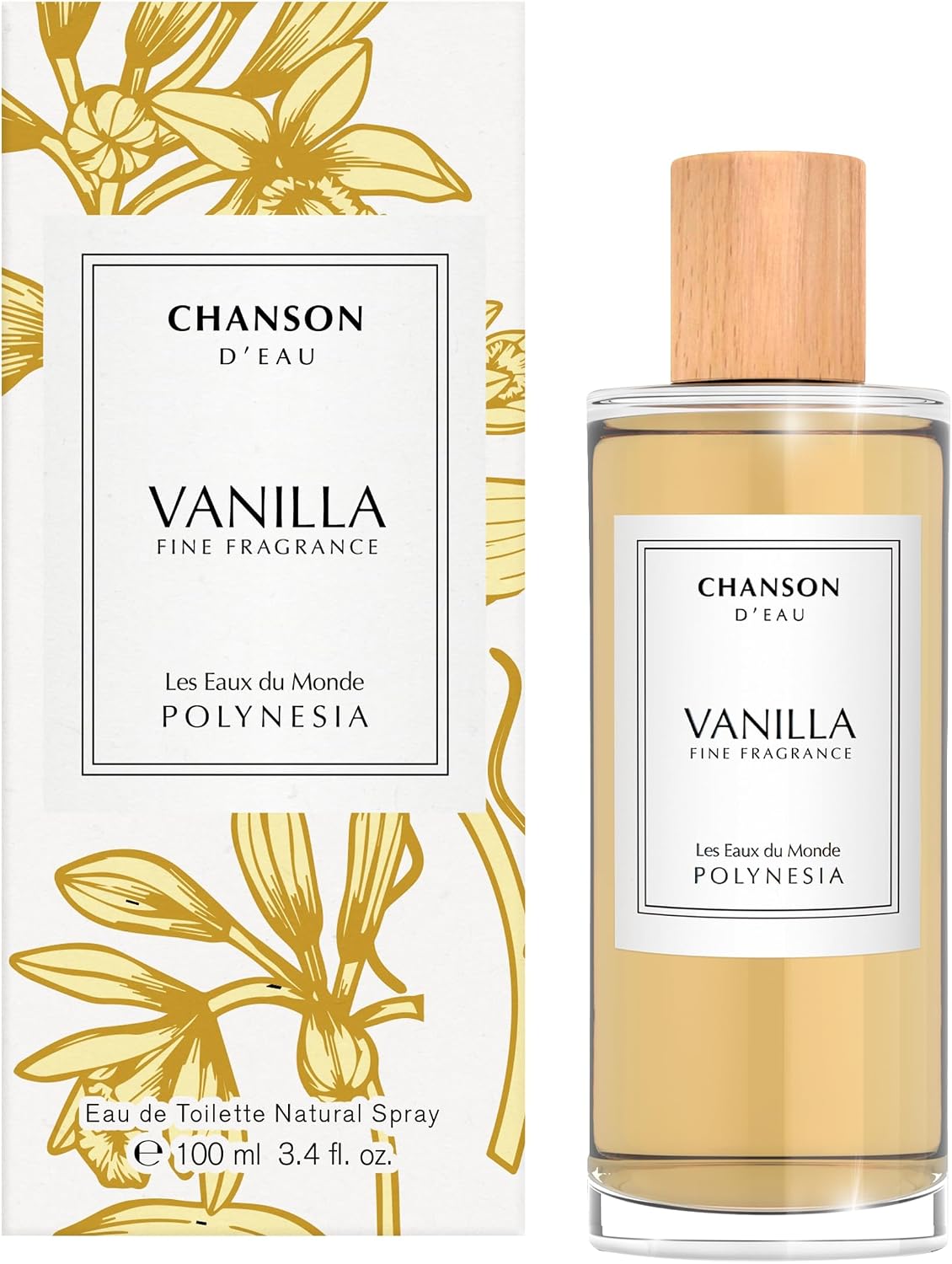 CHANSON D'EAU Perfume Vanilla Eau de Toilette Feminino 100ml - Imagem 3