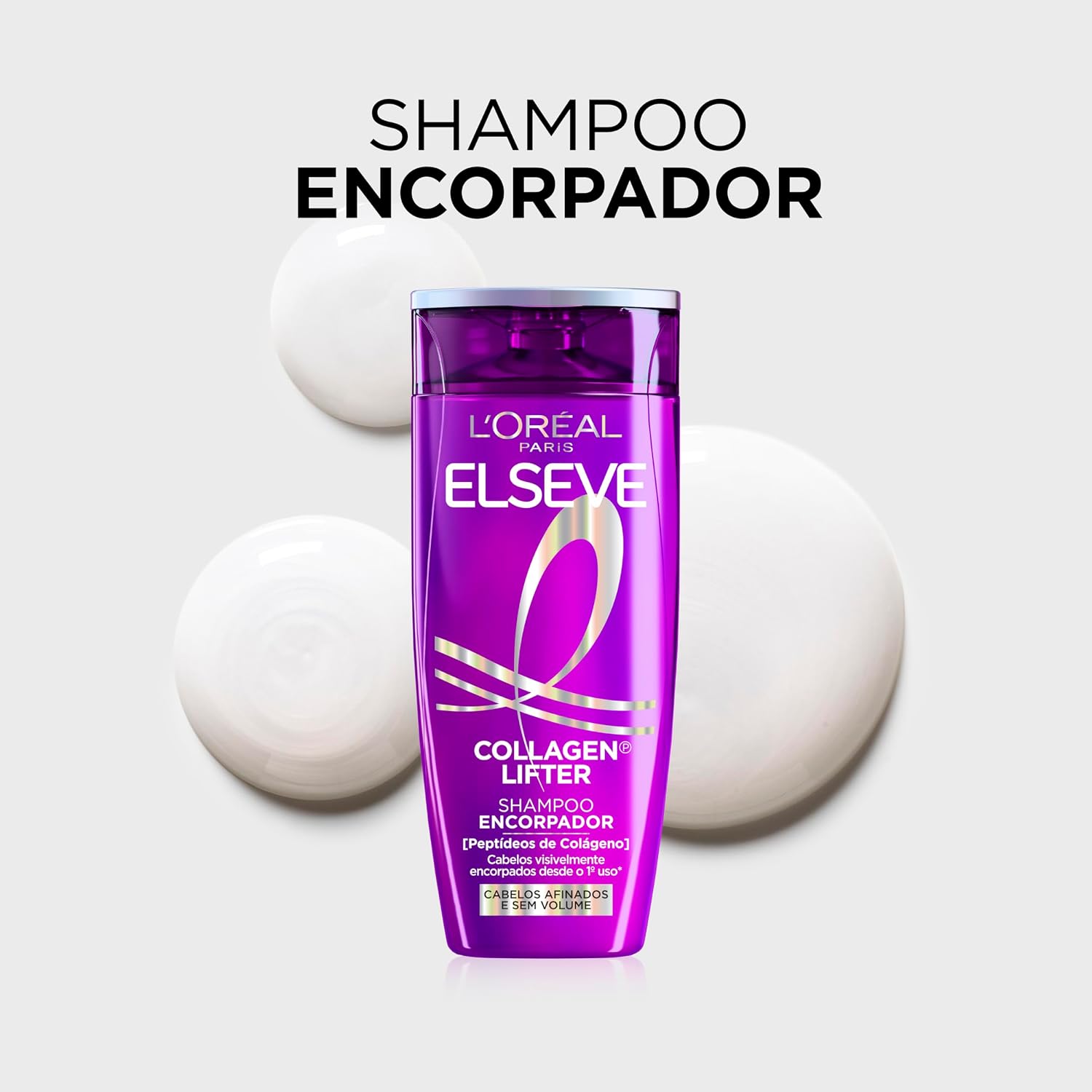 Shampoo Encorpador L'Oréal Paris Elseve Collagen® Lifter 400ml - Imagem 6