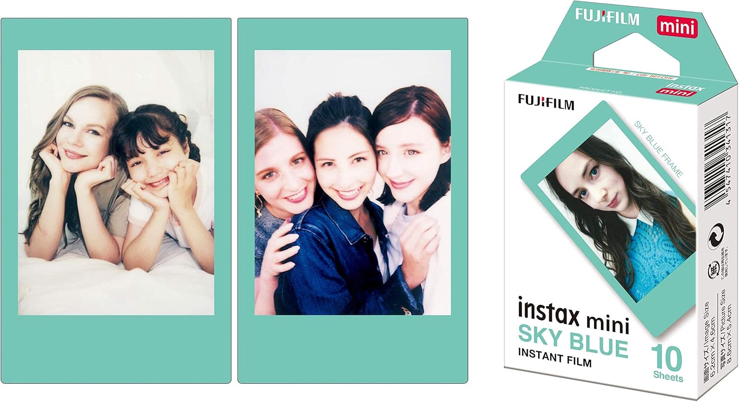 Filme Instax Mini Sky Blue com 10 Fotos, Fujifilm - Imagem 7