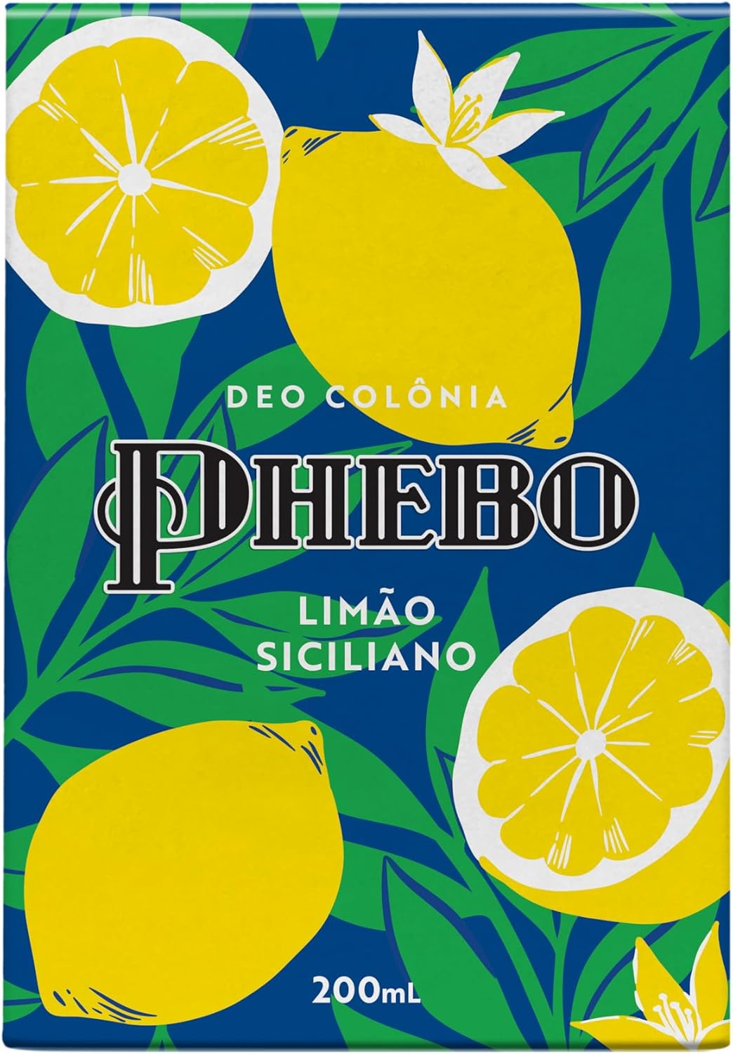 PHEBO - Deo Colônia Limão Siciliano 200ml - Imagem 4