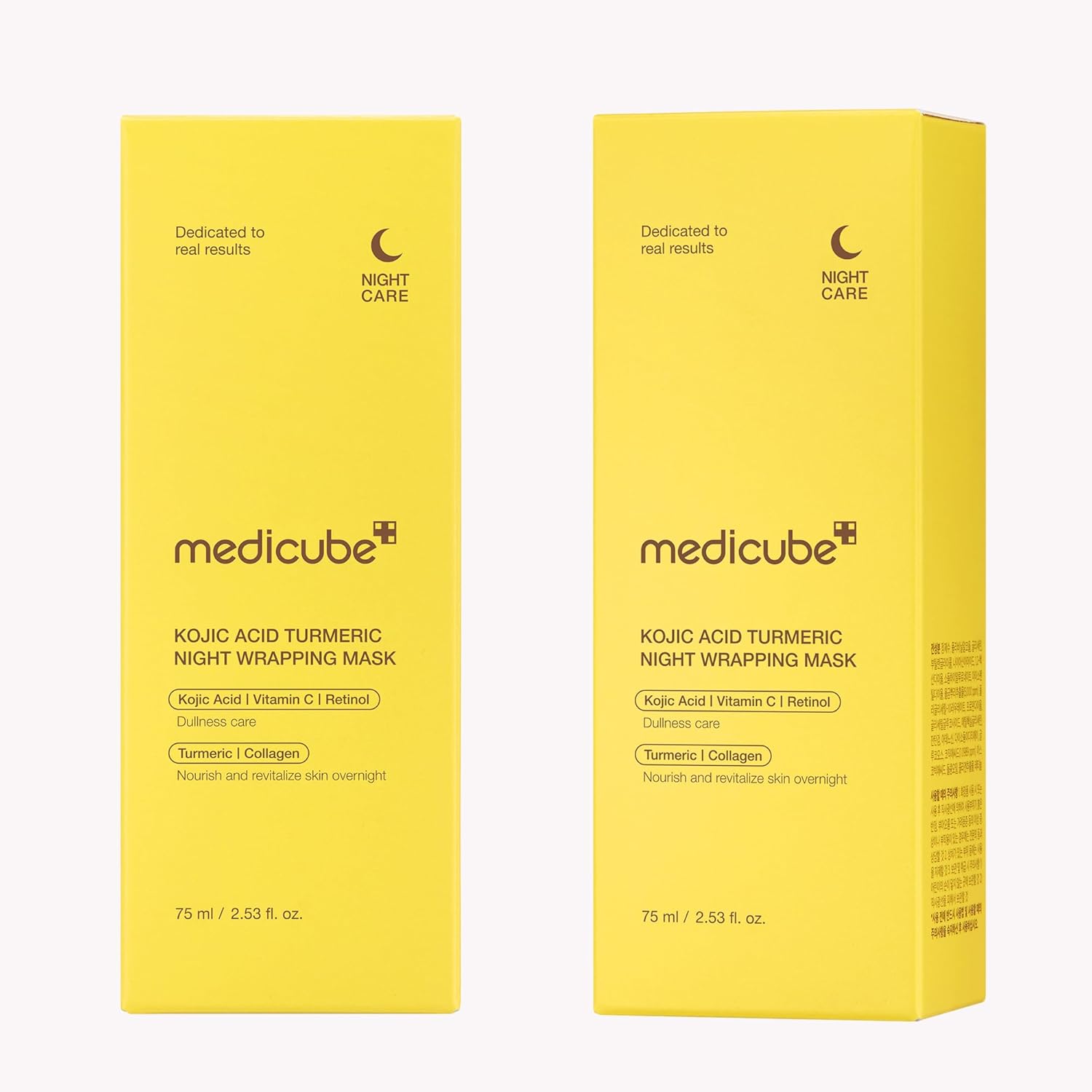 KOJIC ACID TURMERIC NIGHT WRAPPING MASK 75ml - Imagem 10