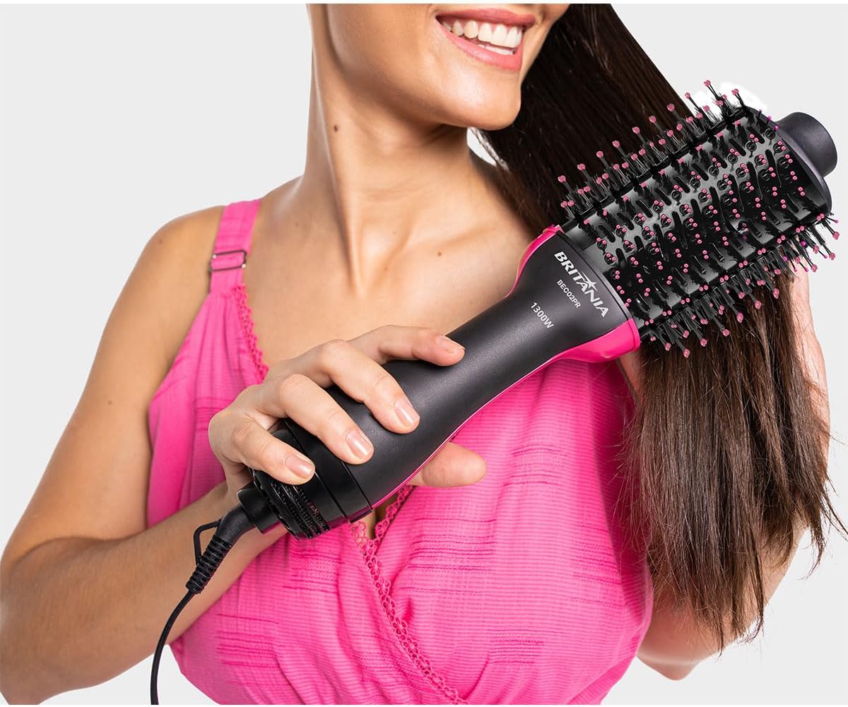 Escova Secadora Britânia BEC02PR Bivolt 4 em 1 1300W - Imagem 6