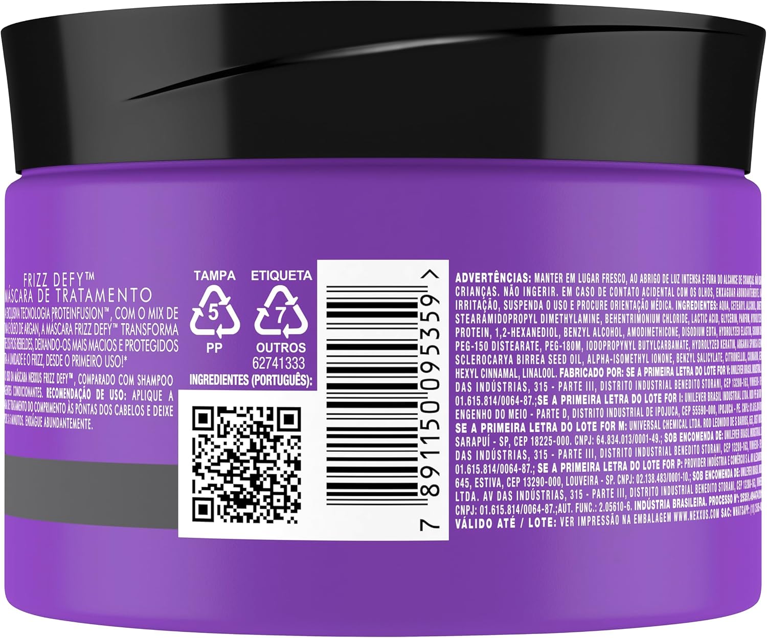 Nexxus Máscara de Tratamento Frizz Defy 300g - Imagem 4