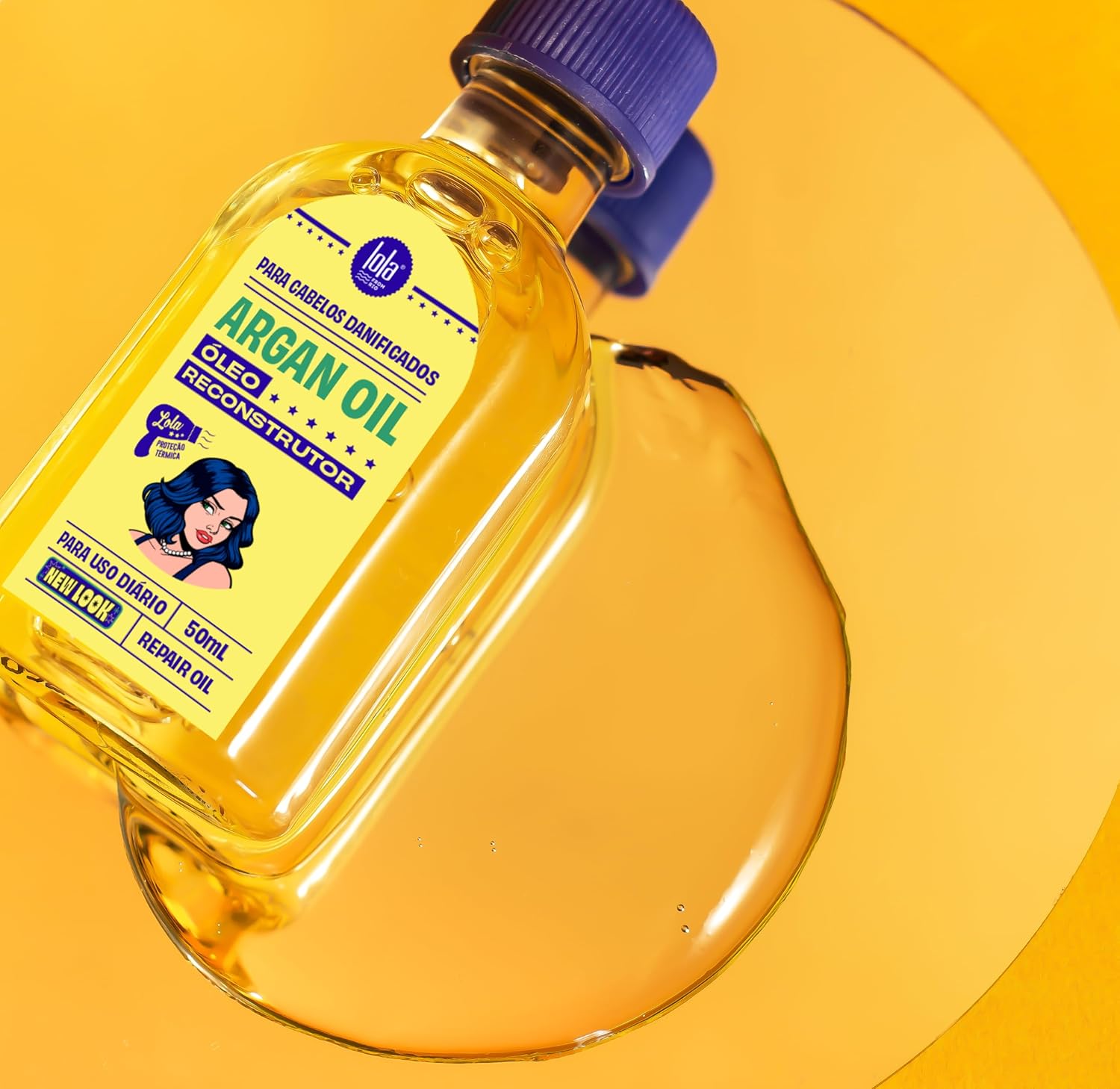 Argan Óleo Reparador 50ml , Lola Cosmetics - Imagem 3