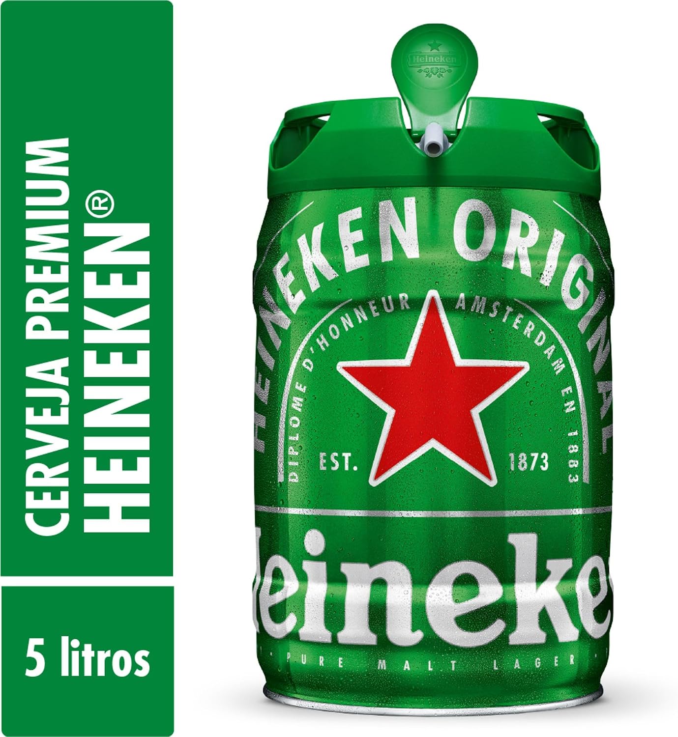 Heineken Cerveja Barril 5L - Imagem 3
