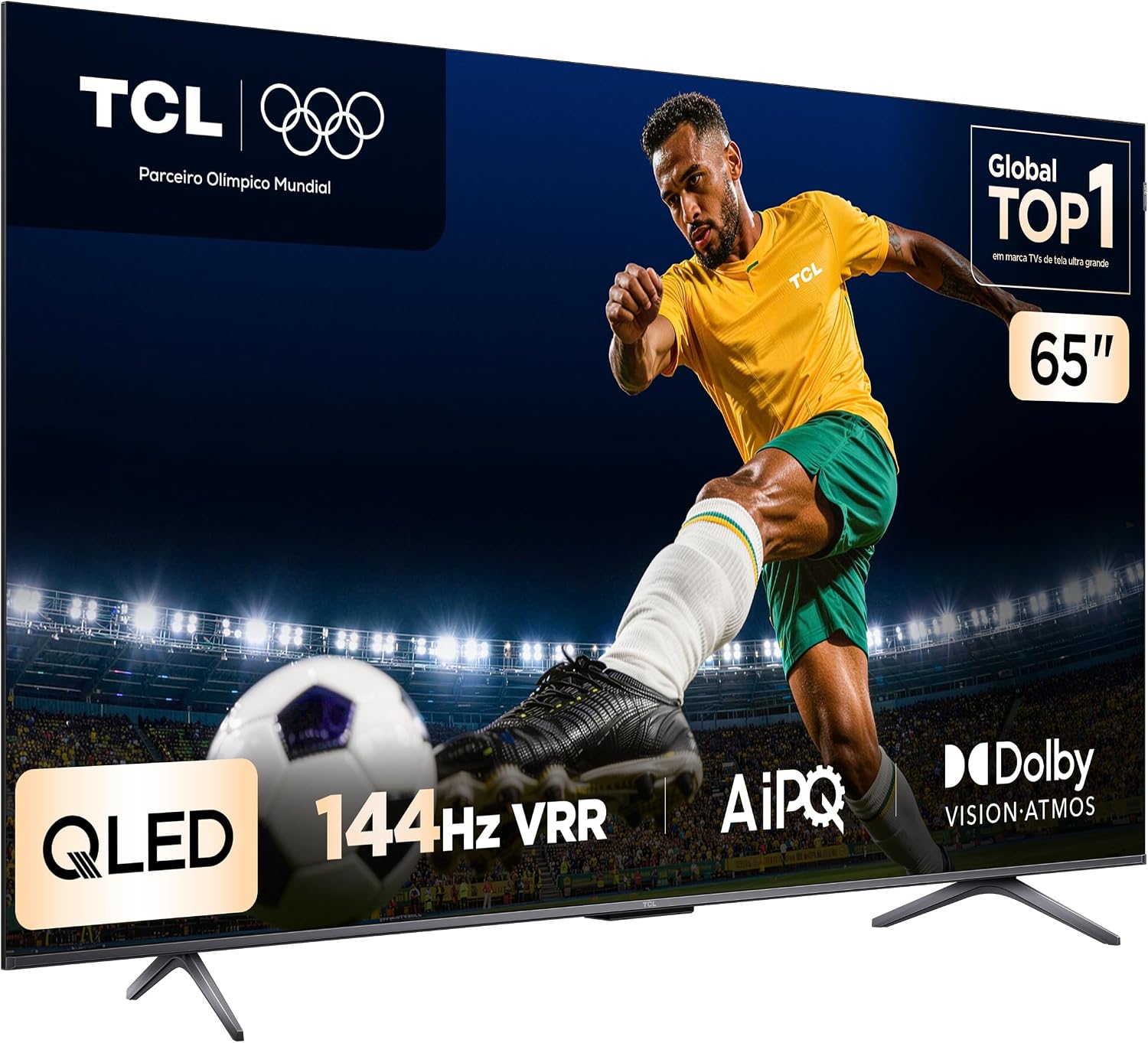 TCL QLED SMART TV 65” 65P8K 4K UHD GOOGLE TV - Imagem 3