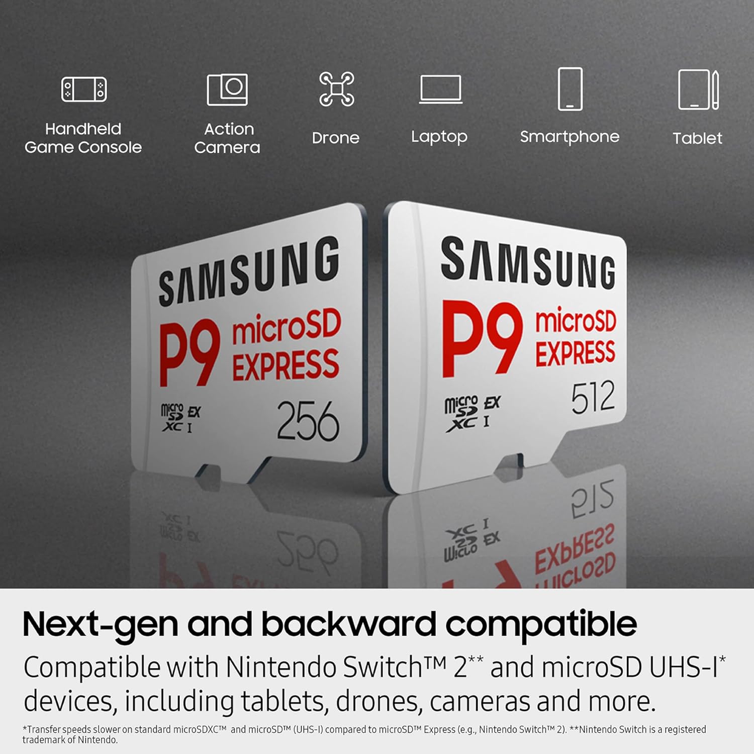 Cartão expresso microSD P9 Express 256GB - Imagem 10