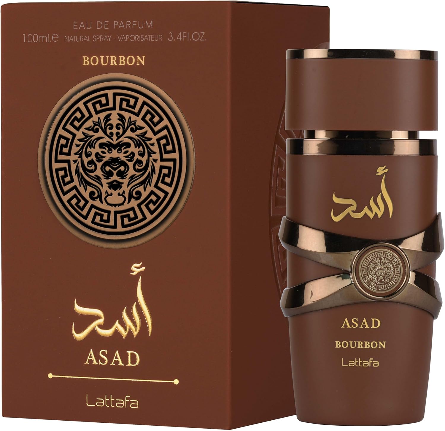 Lattafa Asad Bourbon Eau de Parfum 100ml - Imagem 3