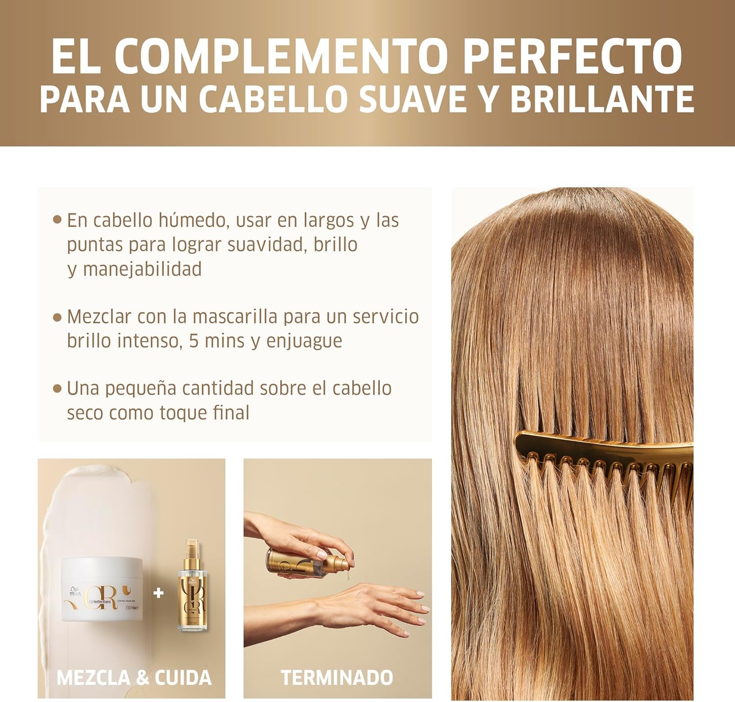 Wella Professionals Oil Reflections Óleo Capilar 100 ml - Imagem 8