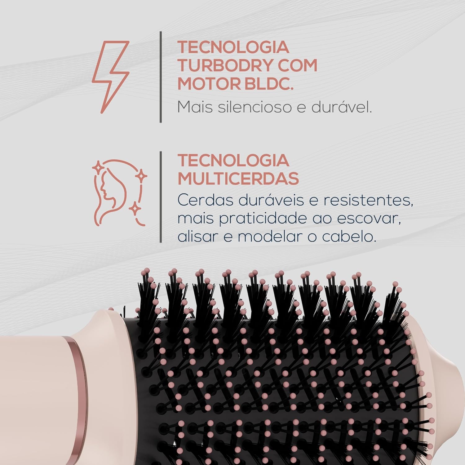 Secador de Cabelo Britânia Motor BLDC 1450W BSD15A 220V - Imagem 3