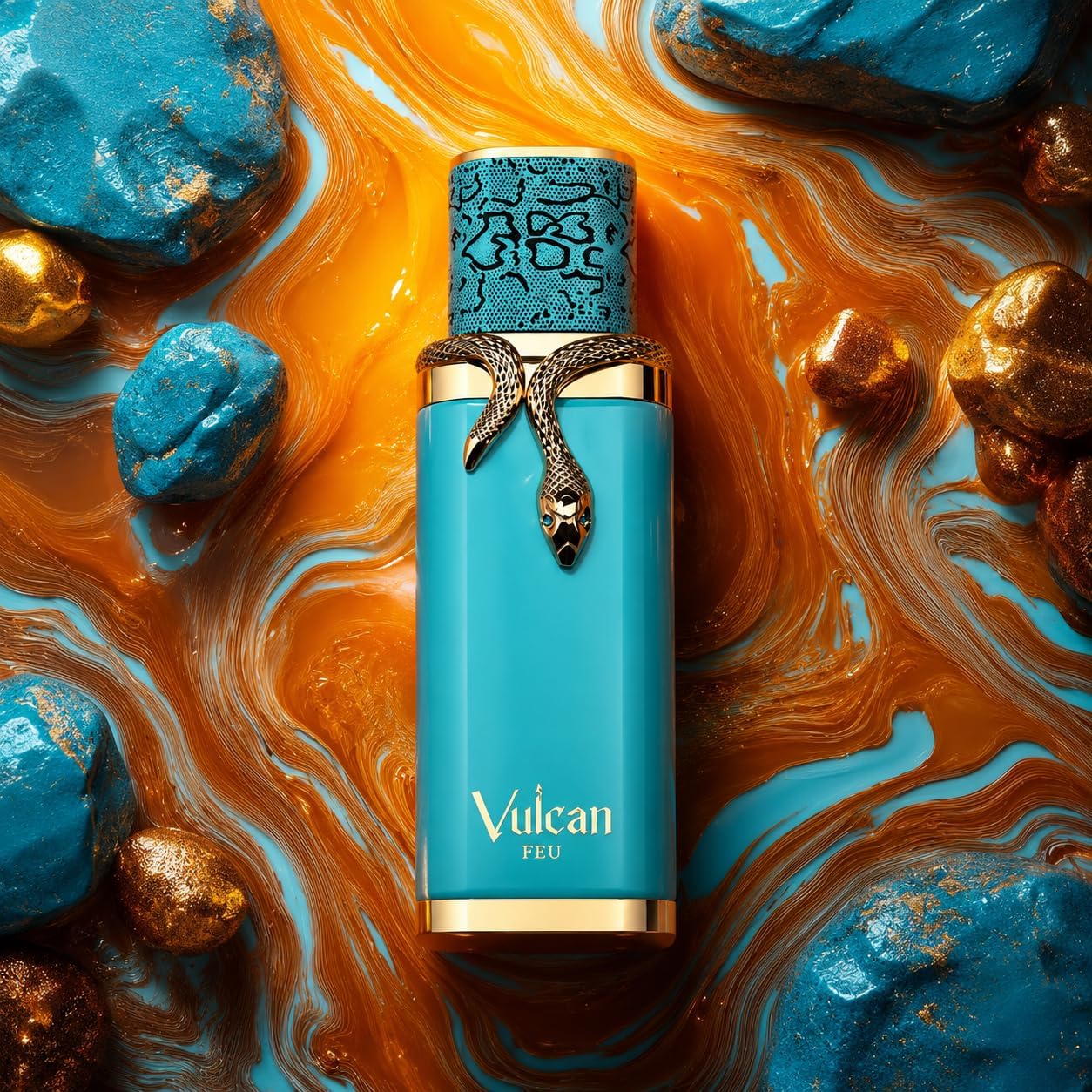 Perfume French Avenue Vulcan Feu eau de parfum 100 ml - Imagem 4
