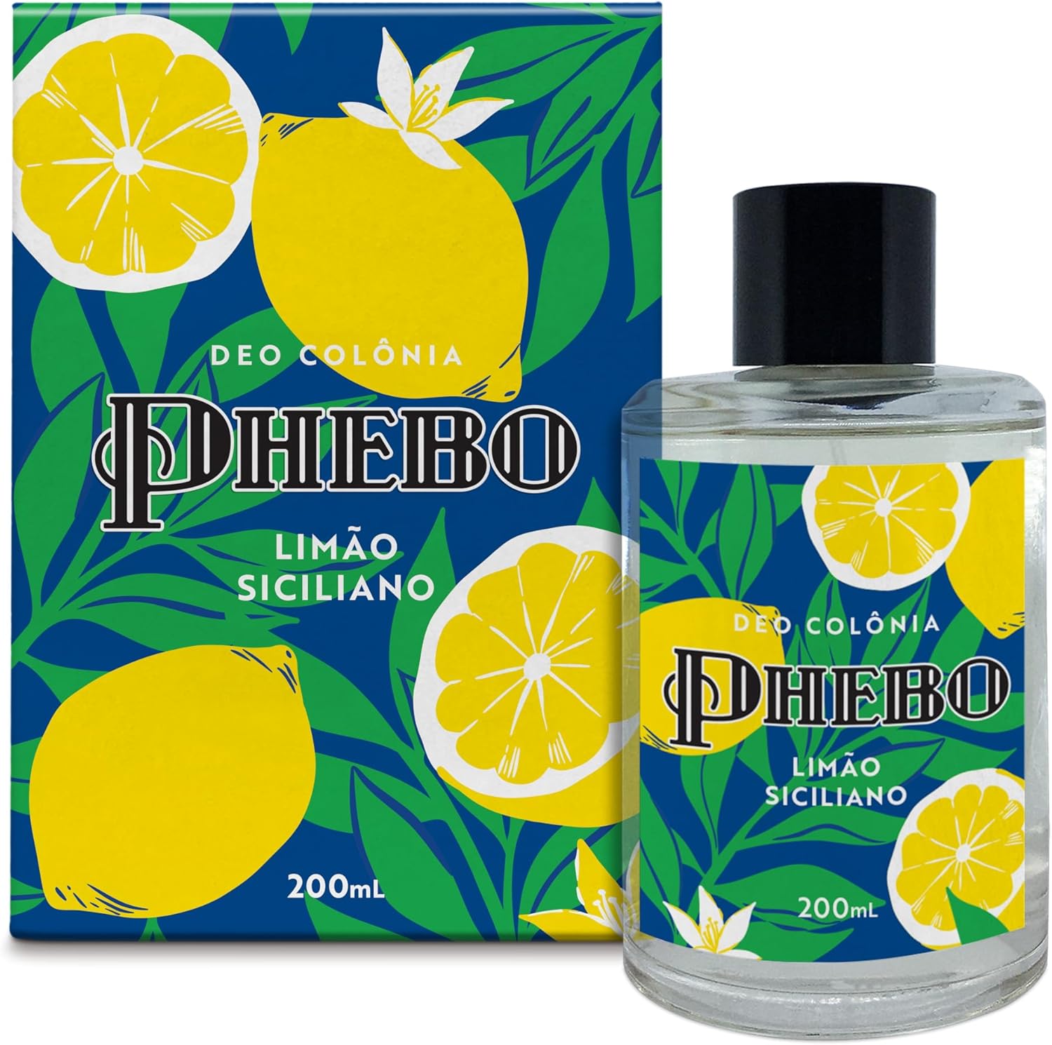 PHEBO - Deo Colônia Limão Siciliano 200ml - Imagem 2