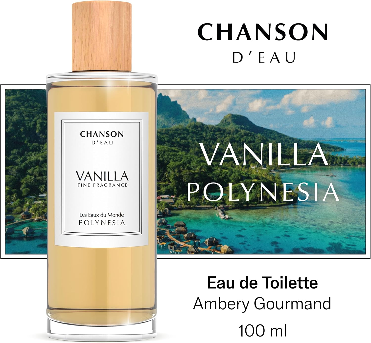 CHANSON D'EAU Perfume Vanilla Eau de Toilette Feminino 100ml - Imagem 7