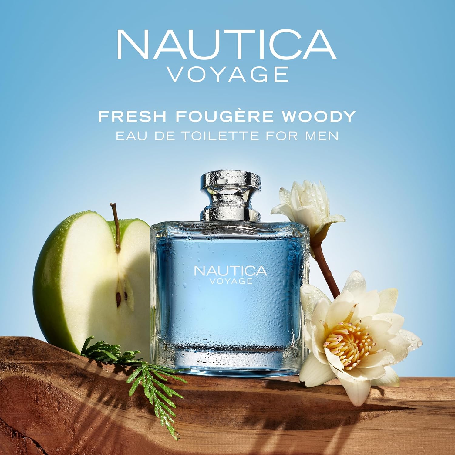 Nautica Voyage Eau De Toilette Para Homens, 6,7 Fl Onça - Imagem 3