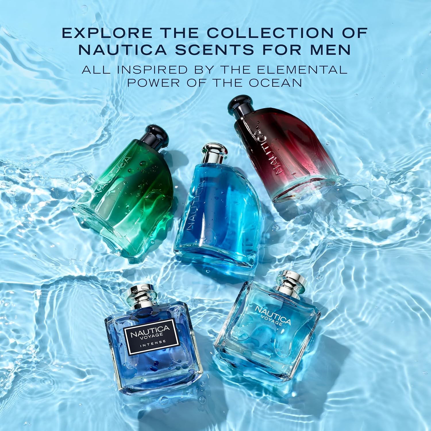Nautica Voyage Eau De Toilette Para Homens, 6,7 Fl Onça - Imagem 8