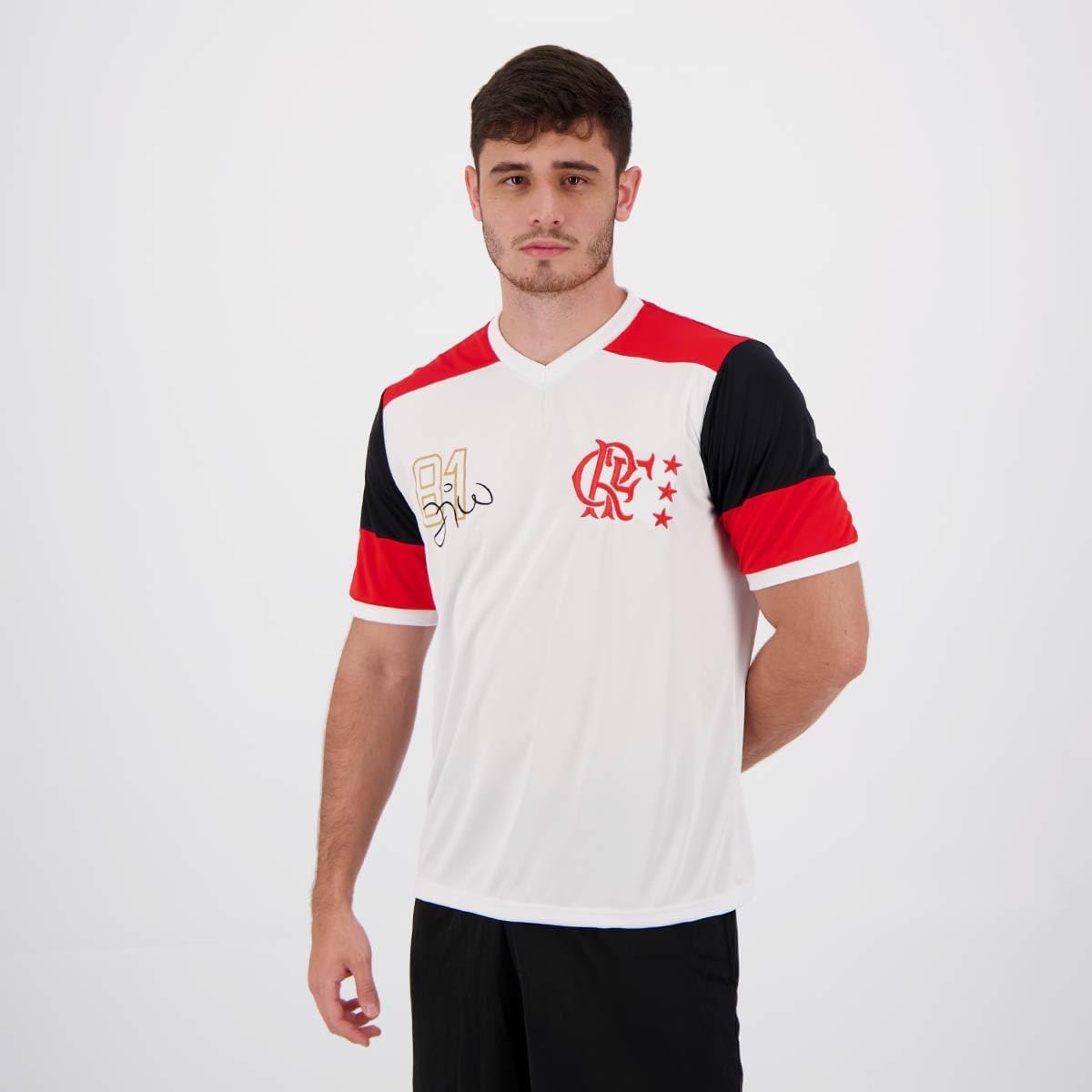 Camiseta Zico Retro BrazilineMasculino - Imagem 3