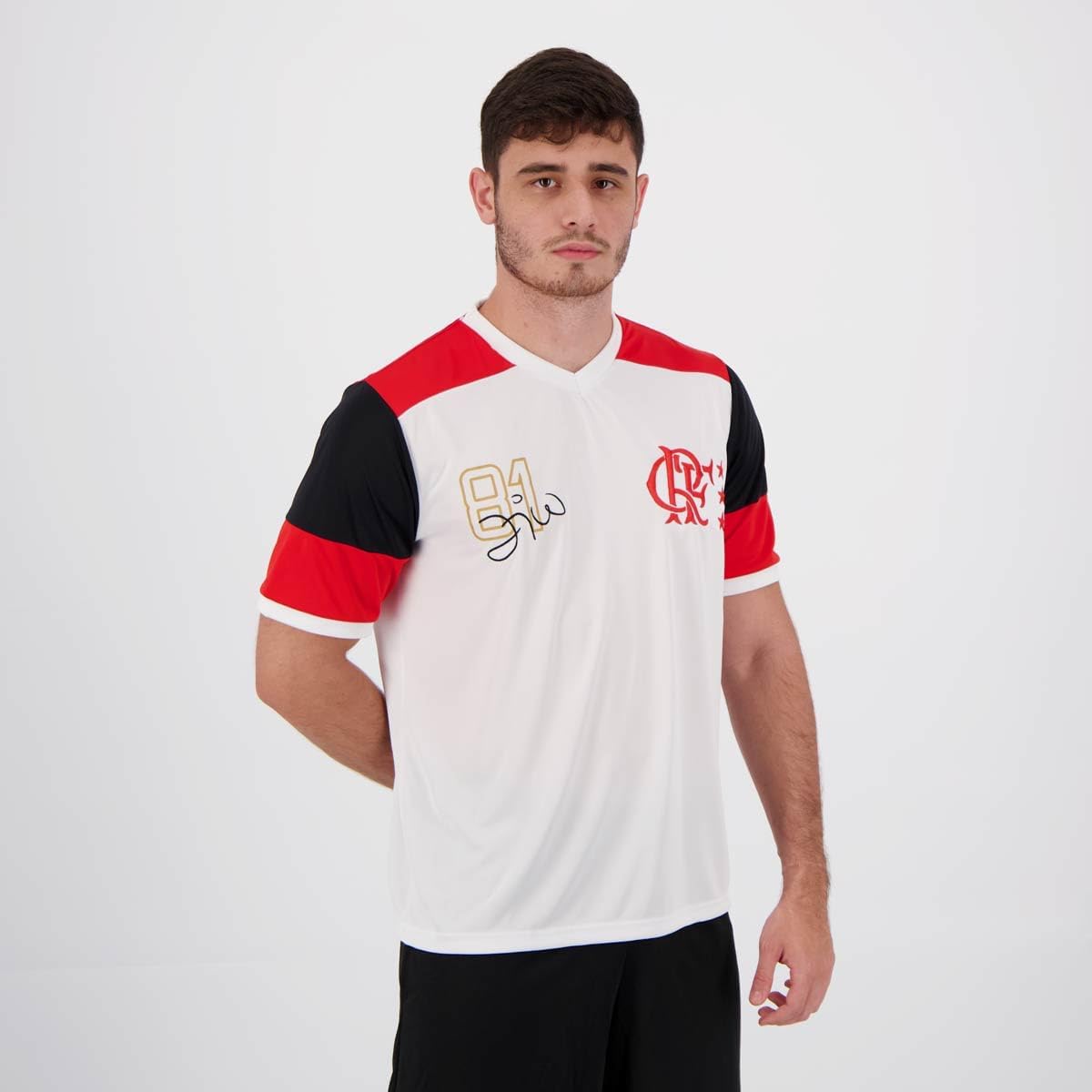 Camiseta Zico Retro BrazilineMasculino - Imagem 4