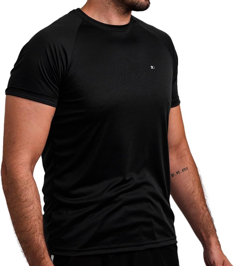 Kit 4 Camisas Dry-fit Sandrini Masculina Academia Treino Uv - Imagem 6