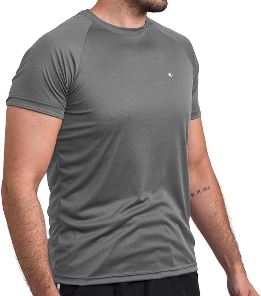 Kit 4 Camisas Dry-fit Sandrini Masculina Academia Treino Uv - Imagem 9