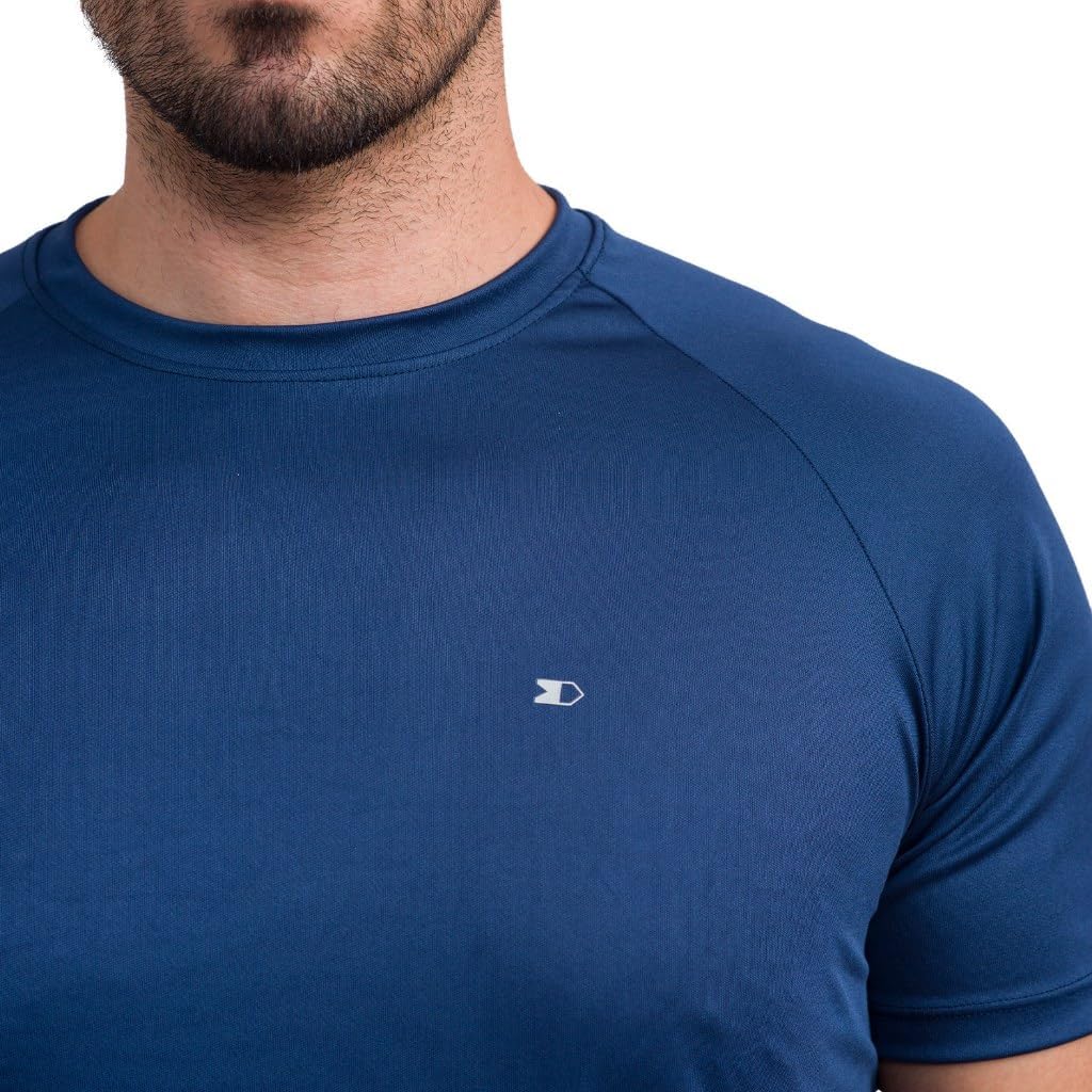 Kit 4 Camisas Dry-fit Sandrini Masculina Academia Treino Uv - Imagem 8
