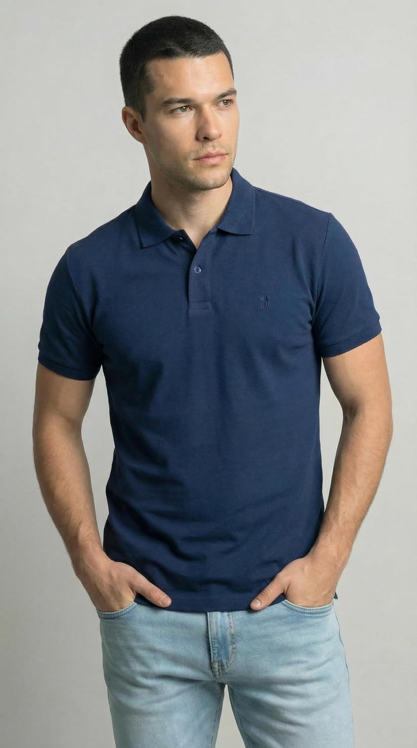 Camisa Polo Masculina Piquet Polo Wear - Imagem 5