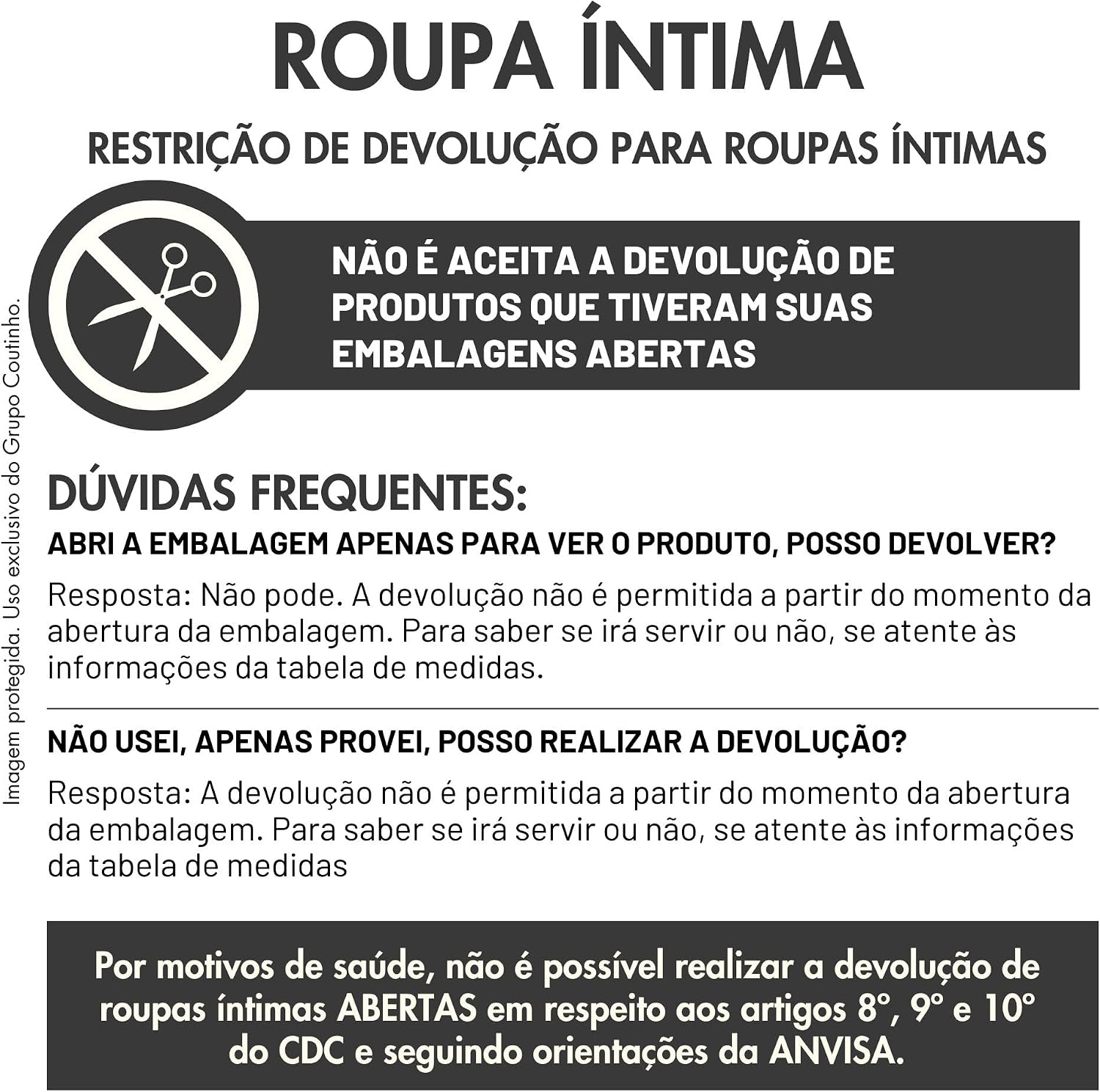 Kit 10 Cuecas Slip Algodão Cotton Hipoalergênica Masculino Mash - Imagem 8