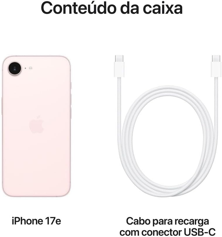 Apple iPhone 17e de 256 GB — Rosa-pálido - Imagem 6