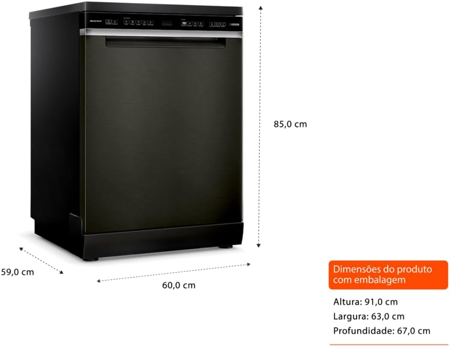 Lava-louças 15 Serviços Brastemp Eclipse Collection - BLF62AP 220V - Imagem 5
