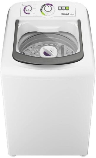 Máquina de Lavar 13kg Branca Consul com Dosagem Econômica – CWH13AB 110v Máquina de Lavar 13kg Branca Consul com Dosagem Econômica – CWH13AB 110v