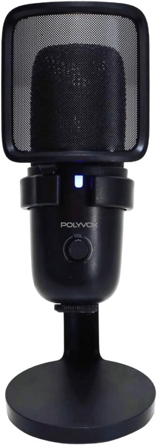 Microfone XP-500 Polyvox Usb Estudio Gravação Profissional com Suporte e Filtro Microfone XP-500 Polyvox Usb Estudio Gravação Profissional com Suporte e Filtro