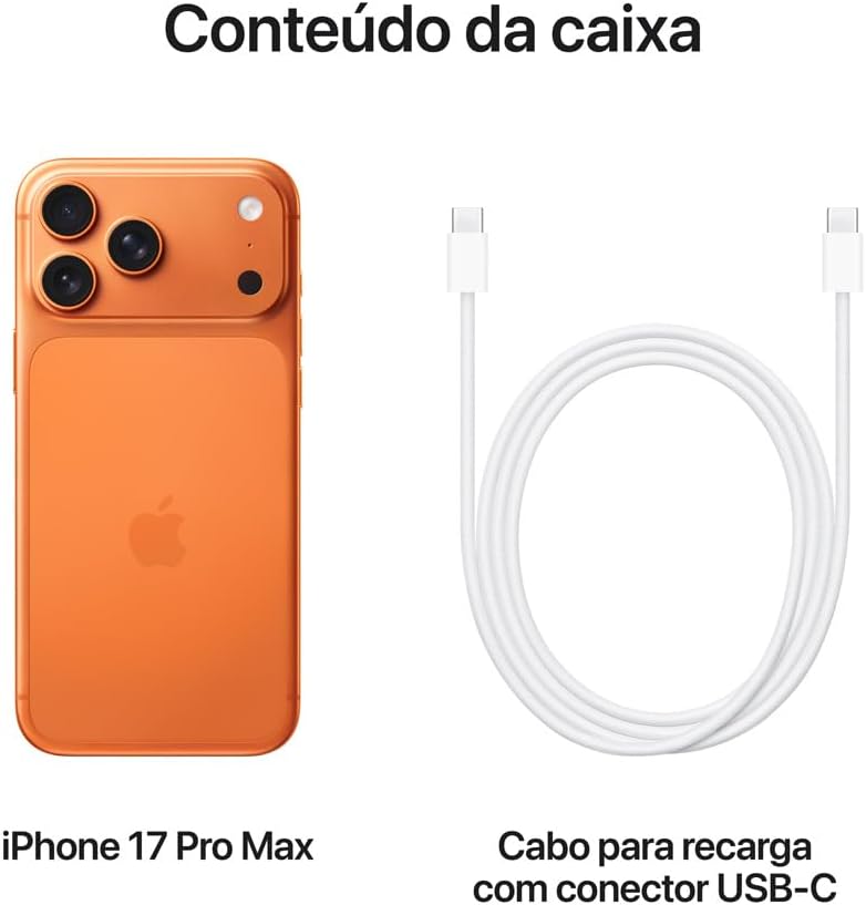 Apple iPhone 17 Pro Max (256 GB) - Laranja cósmico - Imagem 6