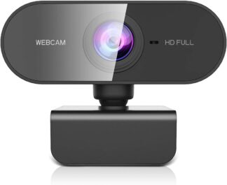 Webcam Full HD 1080p Com Microfone Para Reunião Online Home Office Entrevista Aula Zoom