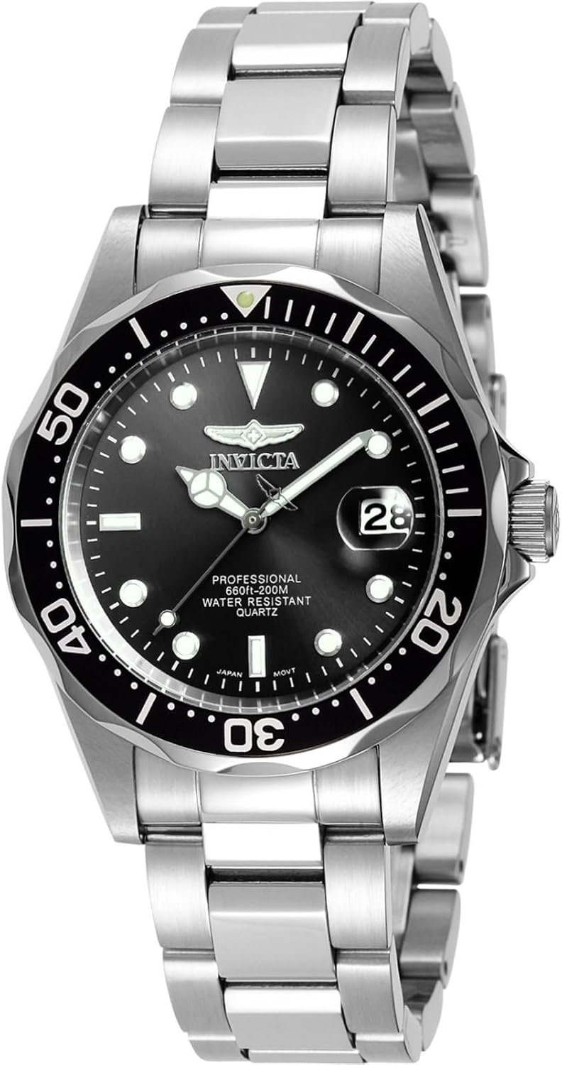 Invicta Relógio automático masculino 3044 de aço inoxidável Pro Diver - Imagem 2