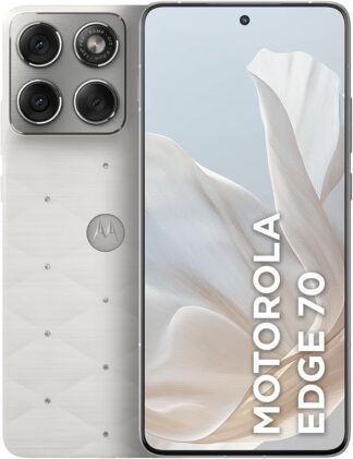 Smartphone Motorola Edge 70 5G Crystals by Swarovski – 512GB 24GB (12GB RAM + 12GB RAM Boost), Ultrafino, 3 cameras 50MP e tela extreme Amoled 120hz – Cloud Dancer Smartphone Motorola Edge 70 5G Crystals by Swarovski – 512GB 24GB (12GB RAM + 12GB RAM Boost), Ultrafino, 3 cameras 50MP e tela extreme Amoled 120hz – Cloud Dancer