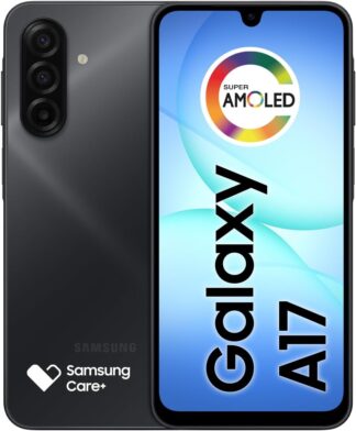 Celular Samsung Galaxy A17, 128GB, 4GB, 50MP Tela 6.7″, IP54 – Preto Celular Samsung Galaxy A17, 128GB, 4GB, 50MP Tela 6.7″, IP54 – Preto
