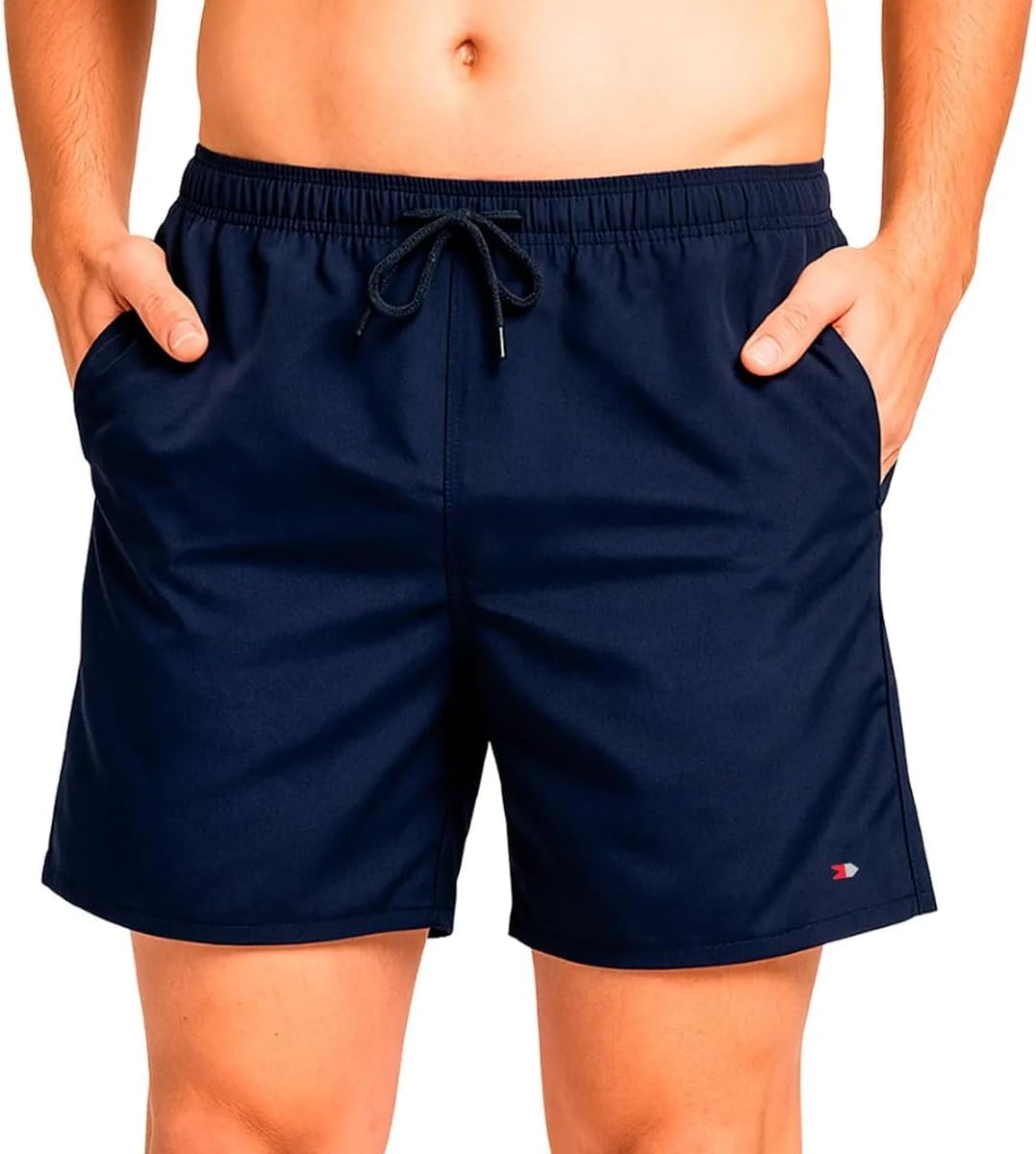 Kit 4 Bermuda Shorts Tactel Sandrini Elastano Academia Praia - Imagem 6