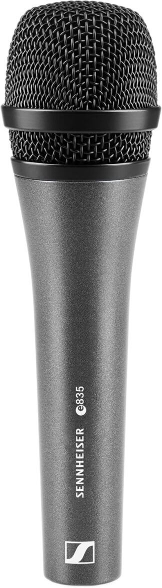 Sennheiser Pro Audio Professional E 835 Microfone vocal cardioide dinâmico, com fio, sem fio