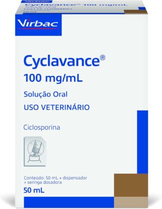 Virbac Cyclavance Tratamento de Dermatites Atópicas para Cães 50 mL Virbac Cyclavance Tratamento de Dermatites Atópicas para Cães 50 mL