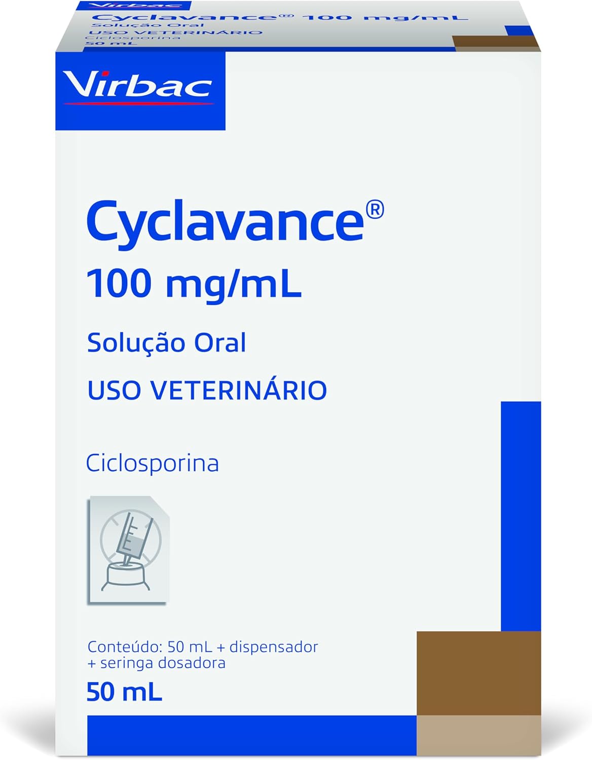 Virbac Cyclavance Tratamento de Dermatites Atópicas para Cães 50 mL