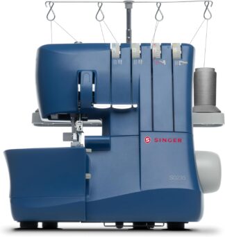 Máquina Overlock Singer S0235 Inclui Acessórios (2 Agulhas, Pinça, Chave de Fenda),220V | 4 Linhas, 1300 Pontos/Minuto, Luz LED, Passador de linha manual | Design Compacto e Portátil Máquina Overlock Singer S0235 Inclui Acessórios (2 Agulhas, Pinça, Chave de Fenda),220V | 4 Linhas, 1300 Pontos/Minuto, Luz LED, Passador de linha manual | Design Compacto e Portátil