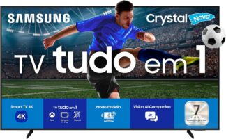 Samsung Smart TV 75″ Crystal UHD 4K U8100F 2025